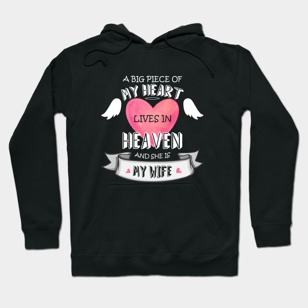 A BIG PIECE OF MY HEART (husband) Hoodie by Didier97